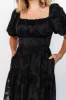Mae Midi Dress | Black sold by Baltic Born