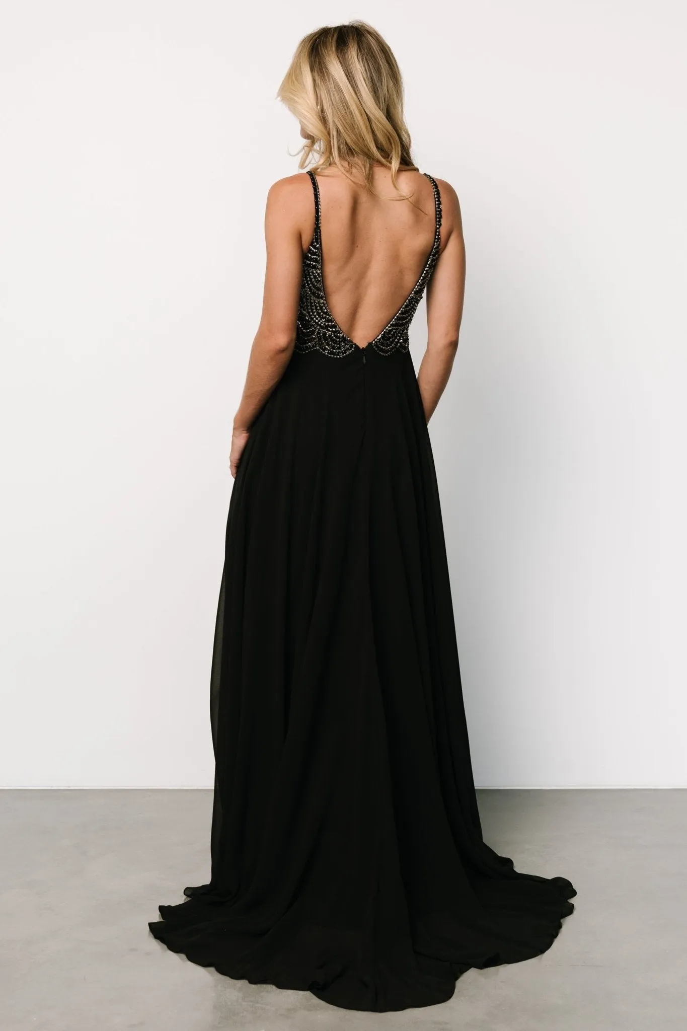 Honor Beaded Bridal Gown | Black sold by Baltic Born product image thumbnail 5