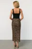 Charmed Sequin Midi Skirt | Bronze sold by Baltic Born