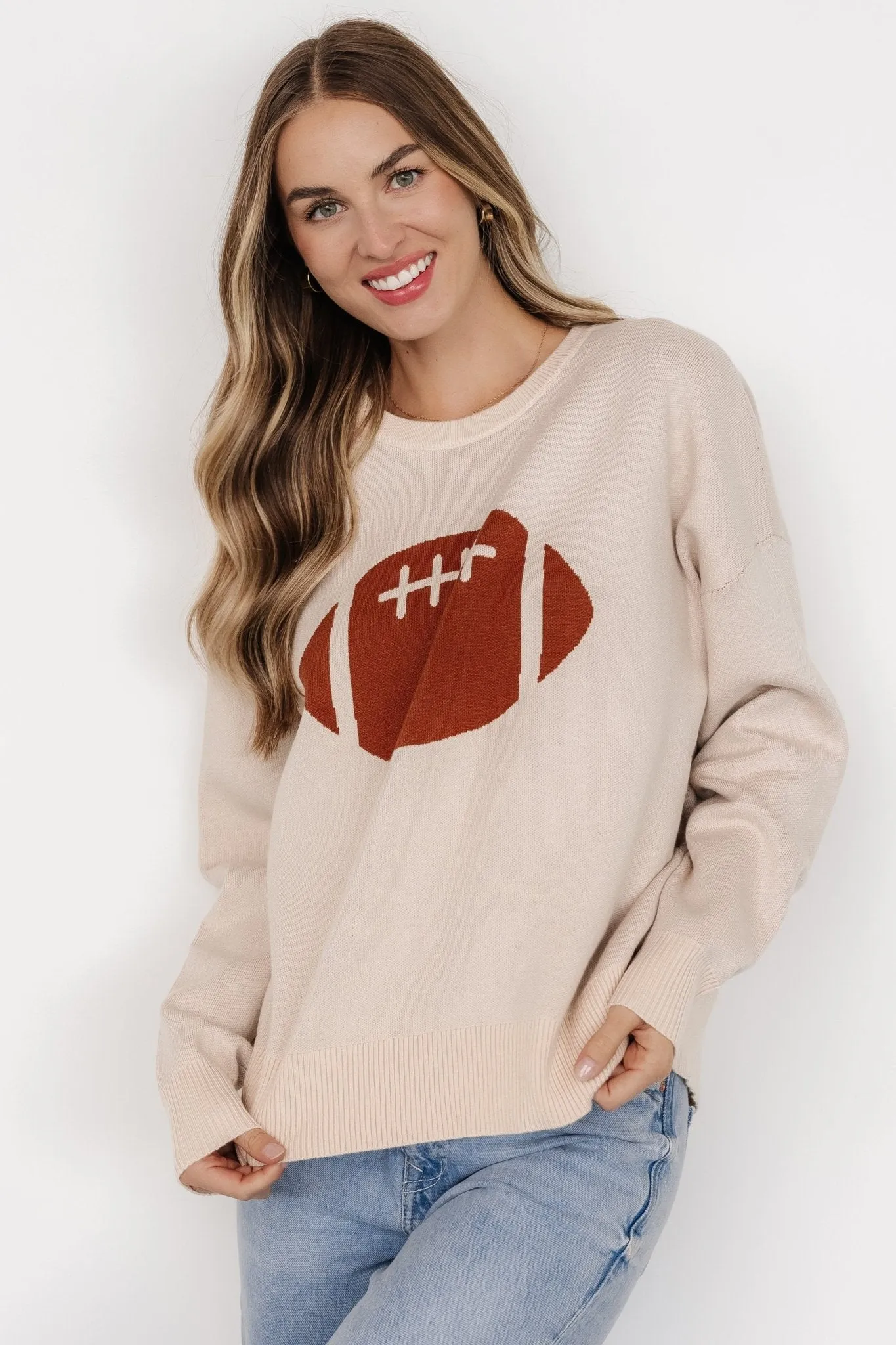 Brady Sweater | Cream sold by Baltic Born product image thumbnail 5