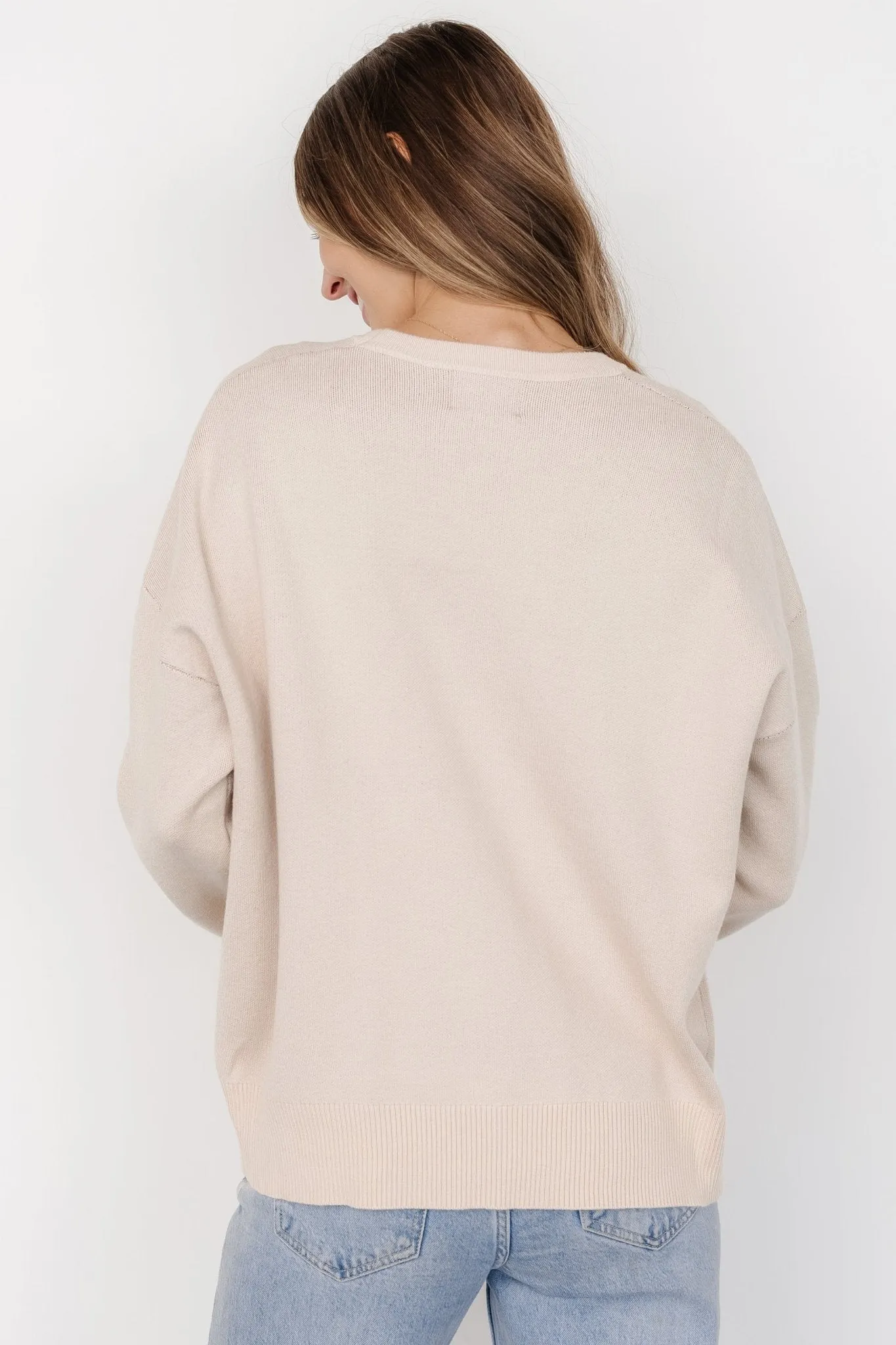 Brady Sweater | Cream sold by Baltic Born product image thumbnail 4