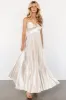 Portia Satin Maxi Dress | Champagne sold by Baltic Born