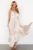 Portia Satin Maxi Dress | Champagne sold by Baltic Born