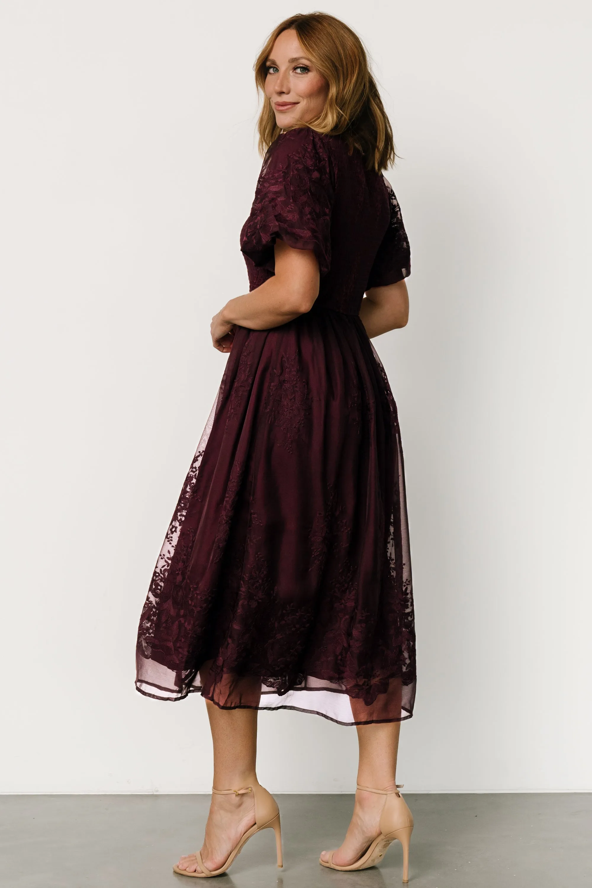 Corrine Embroidered Midi Dress | Mulberry sold by Baltic Born product image thumbnail 3