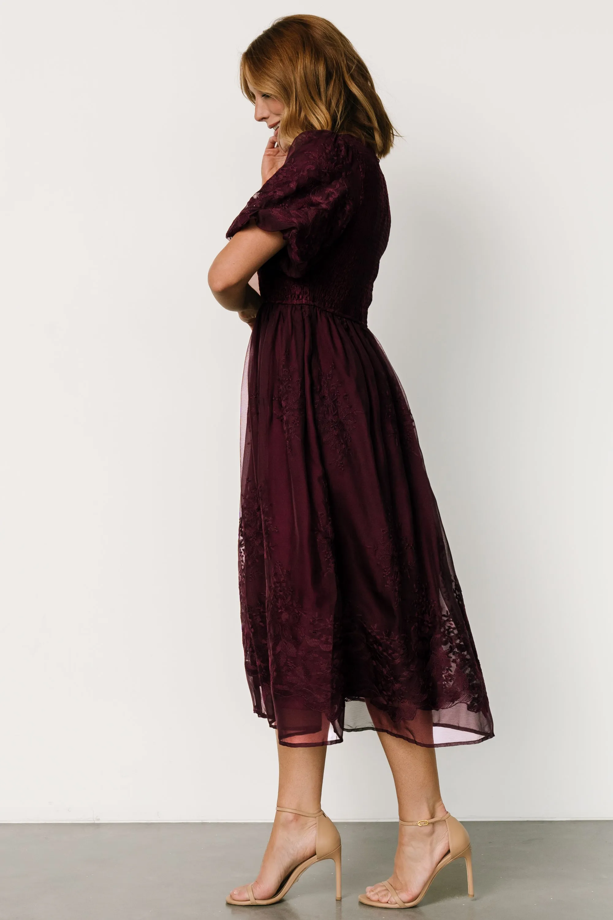 Corrine Embroidered Midi Dress | Mulberry sold by Baltic Born product image thumbnail 5
