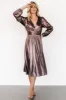 Aisha Shimmer Dress | Bronze sold by Baltic Born