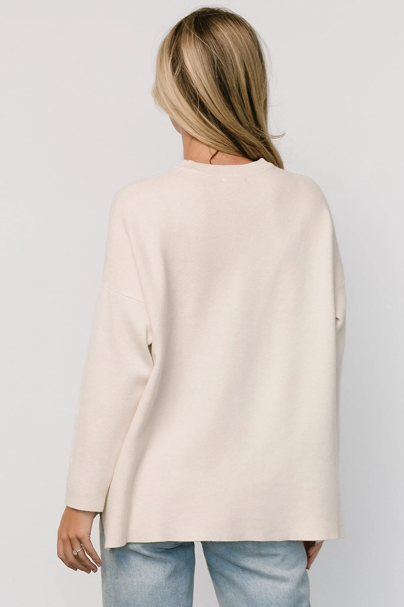 Else Sweater | Cream sold by Baltic Born product image thumbnail 5
