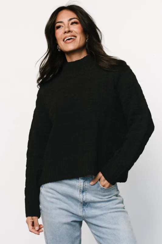 Stetson Knit Sweater | Black sold by Baltic Born