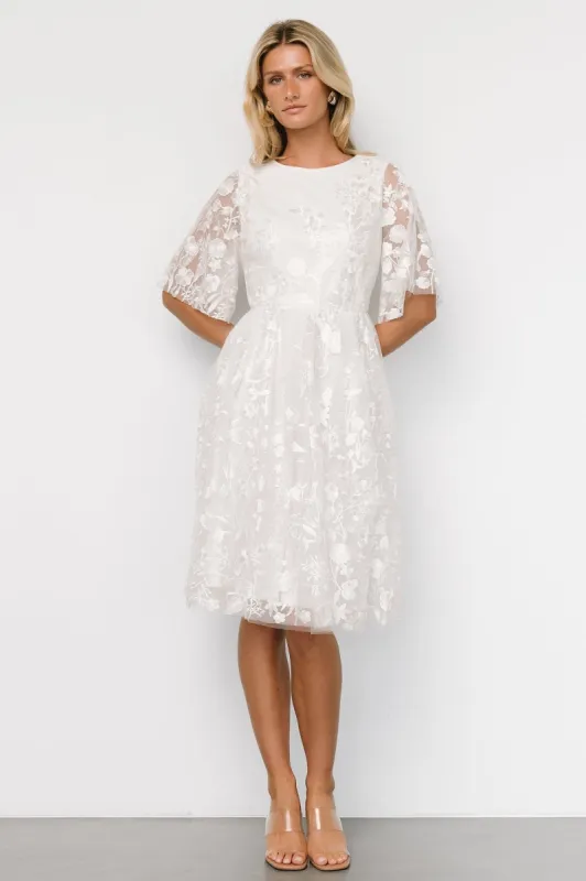 Duchess Tulle Dress | White Garden sold by Baltic Born