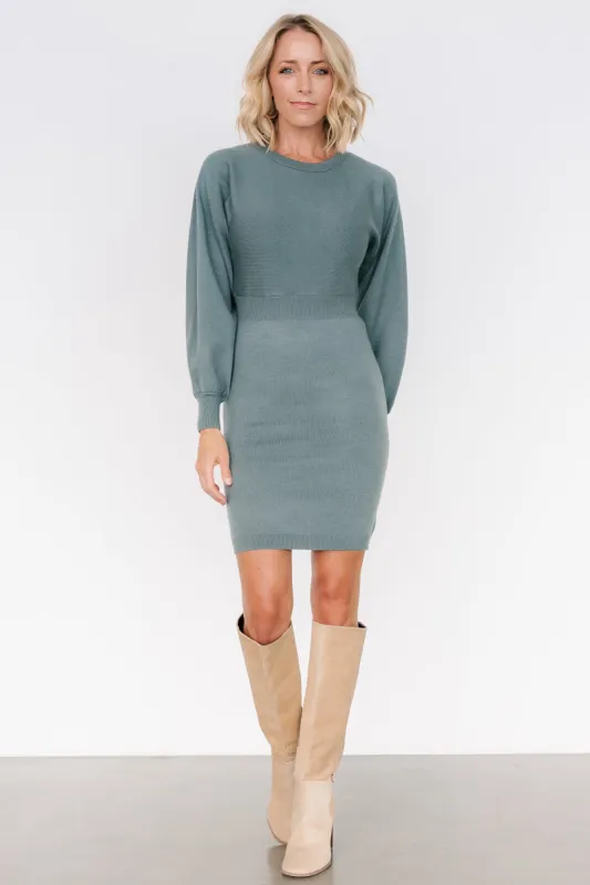 Anson Sweater Dress | Winter Green sold by Baltic Born