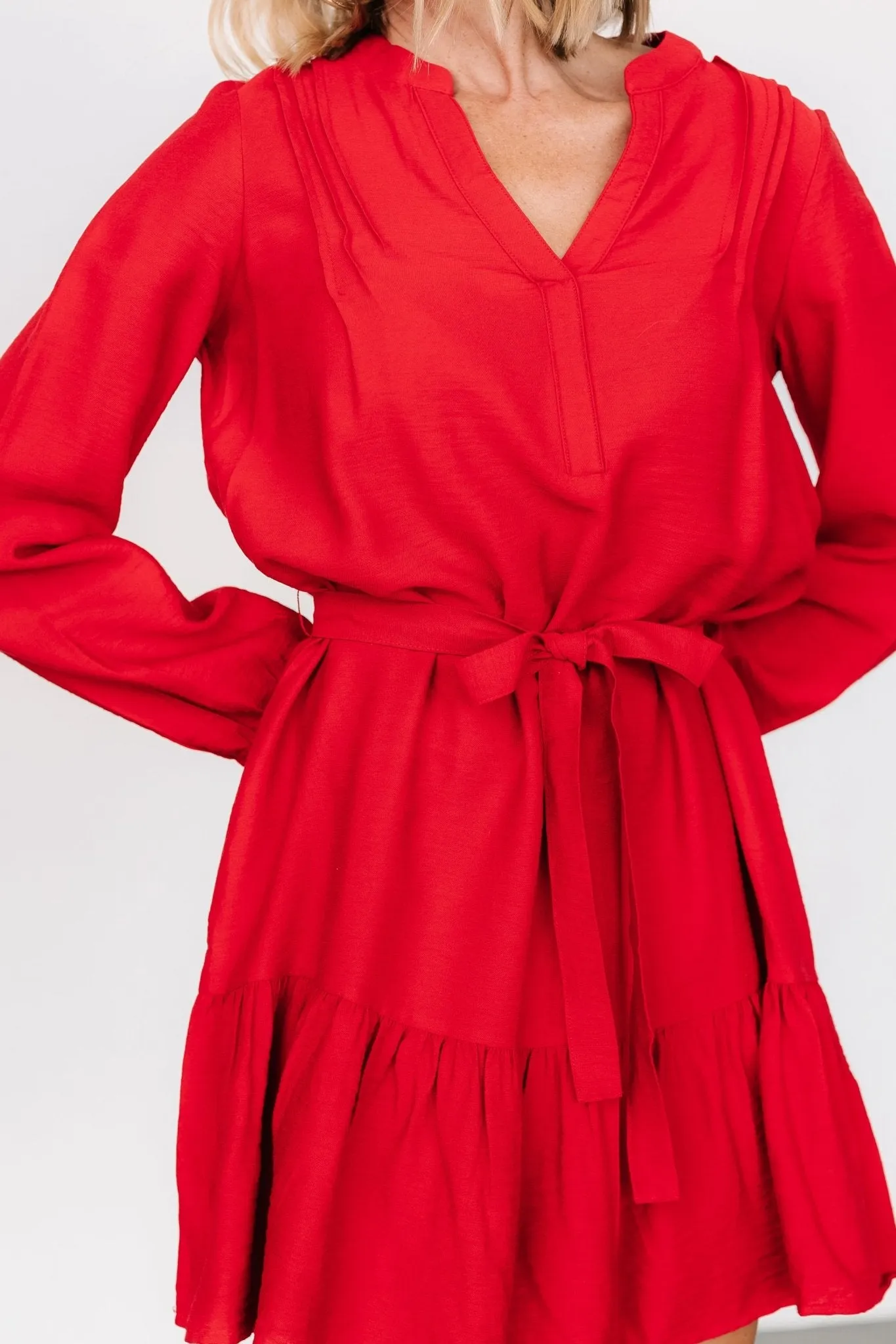 Fuji Short Dress | Red sold by Baltic Born product image thumbnail 2