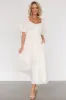 Colin Eyelet Dress | Cream sold by Baltic Born