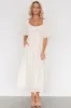 Colin Eyelet Dress | Cream sold by Baltic Born