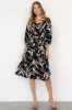 Riverside Midi Dress | Navy + Taupe sold by Baltic Born