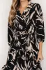 Riverside Midi Dress | Navy + Taupe sold by Baltic Born