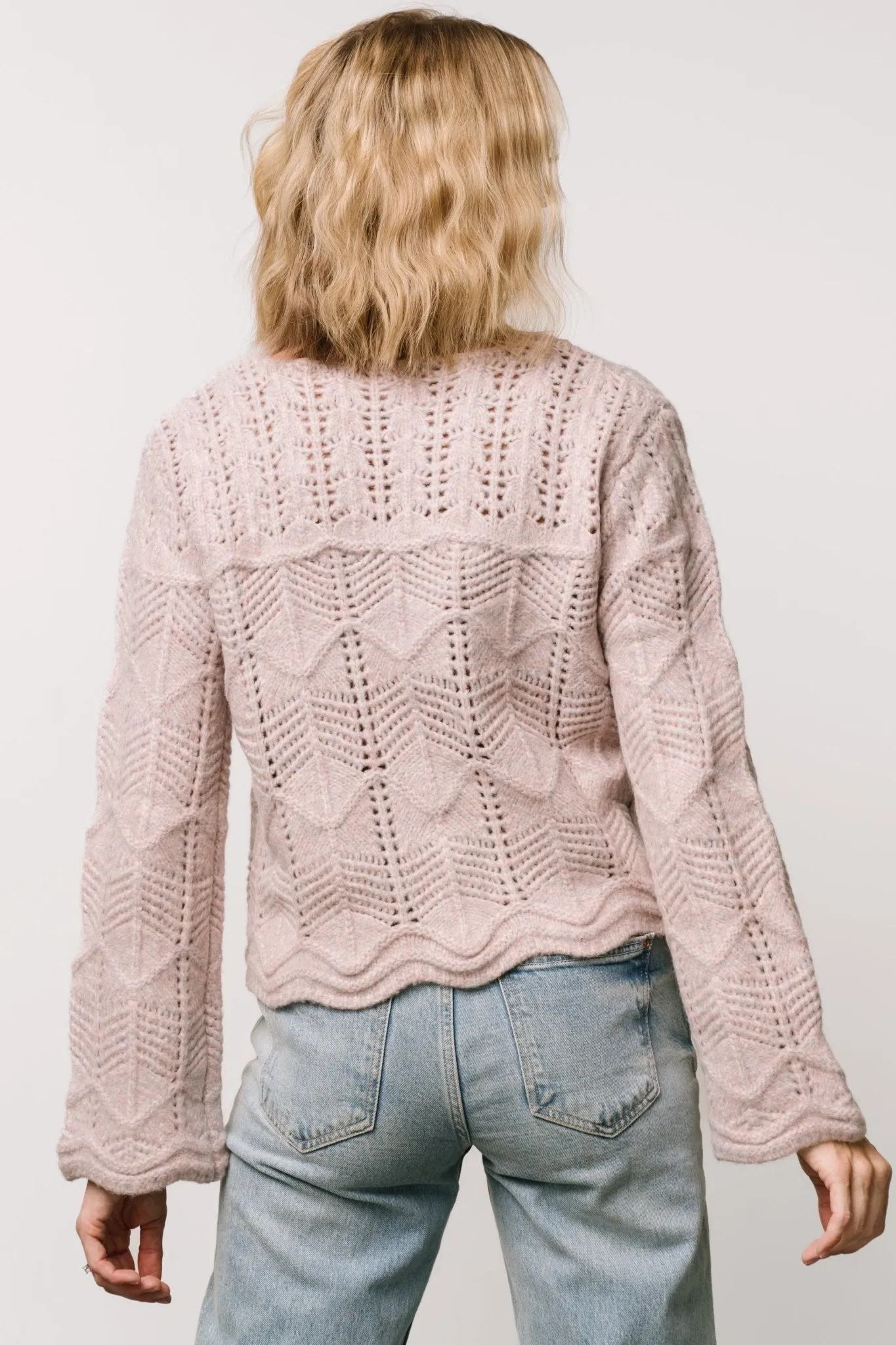 Jeanine Knit Sweater | Lilac sold by Baltic Born product image thumbnail 4