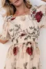 Allison Embroidered Tulle Maxi Dress | Cream Multi sold by Baltic Born