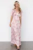 Carmen Maxi Dress | Blush Floral sold by Baltic Born