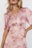 Carmen Maxi Dress | Blush Floral sold by Baltic Born