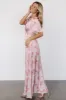 Carmen Maxi Dress | Blush Floral sold by Baltic Born