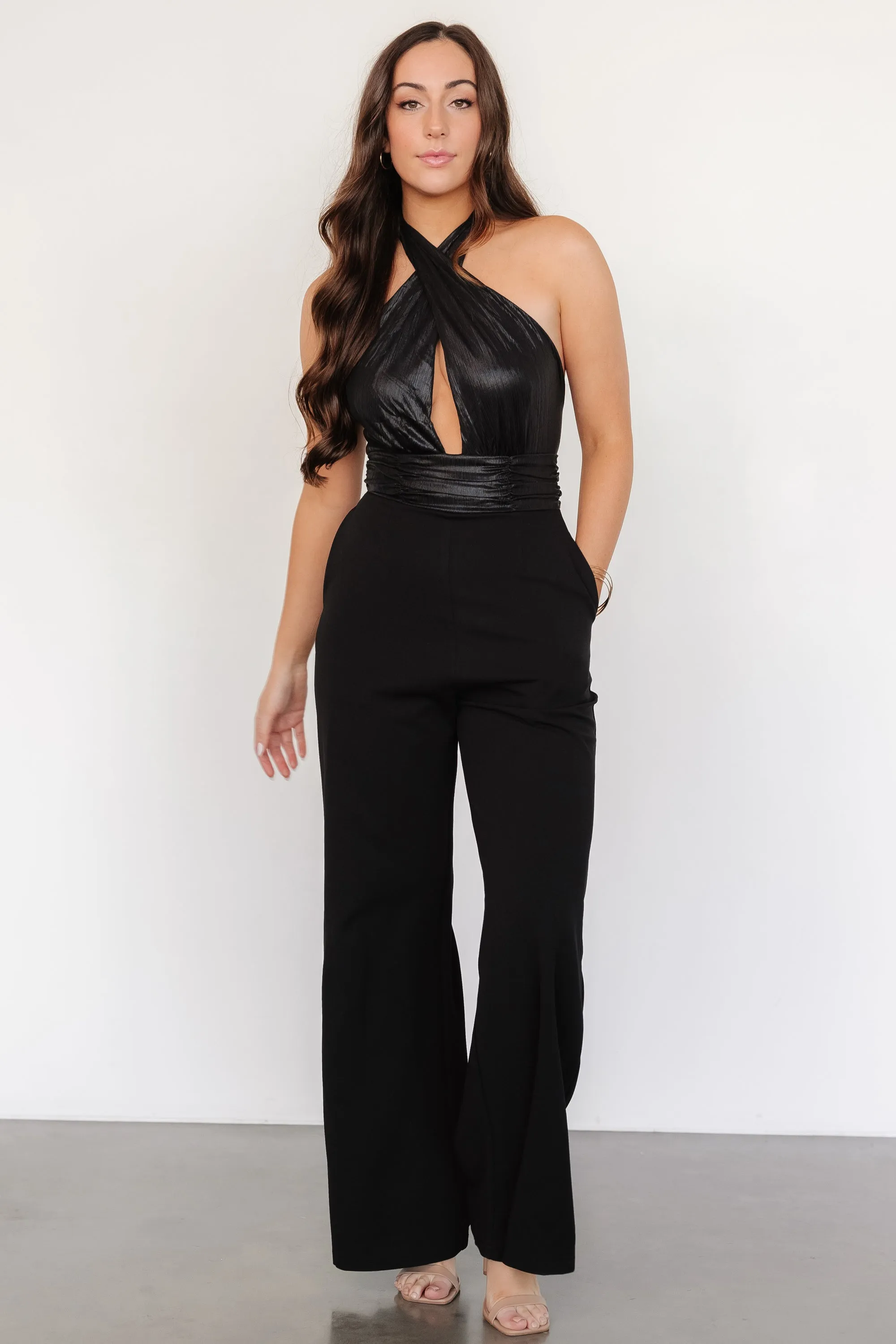 Reign Halter Jumpsuit | Black sold by Baltic Born product image thumbnail 5