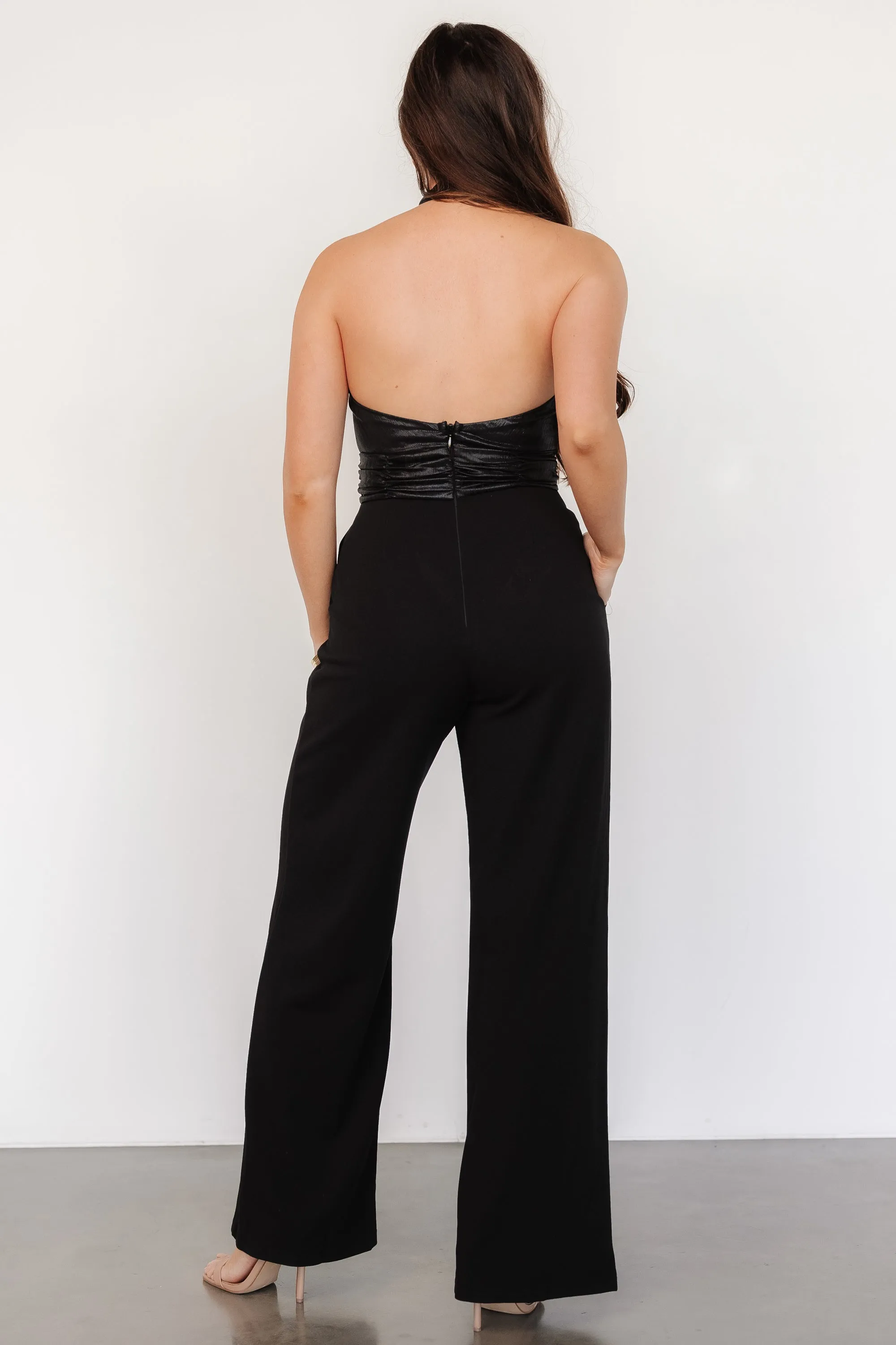 Reign Halter Jumpsuit | Black sold by Baltic Born product image thumbnail 3