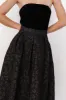Sila Strapless Dress | Black sold by Baltic Born