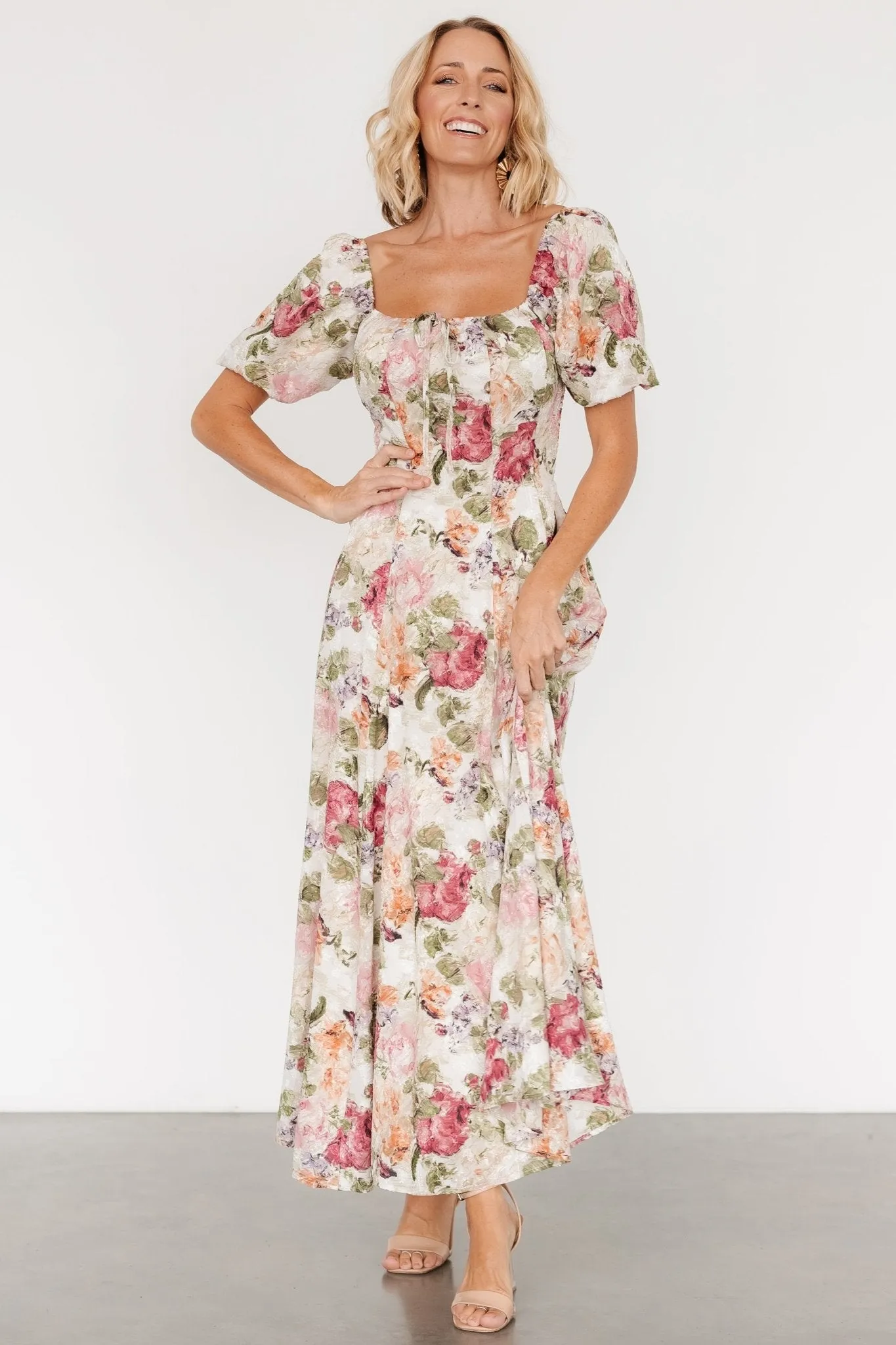 Raelynn Maxi Dress | Vintage Floral sold by Baltic Born product image thumbnail 4