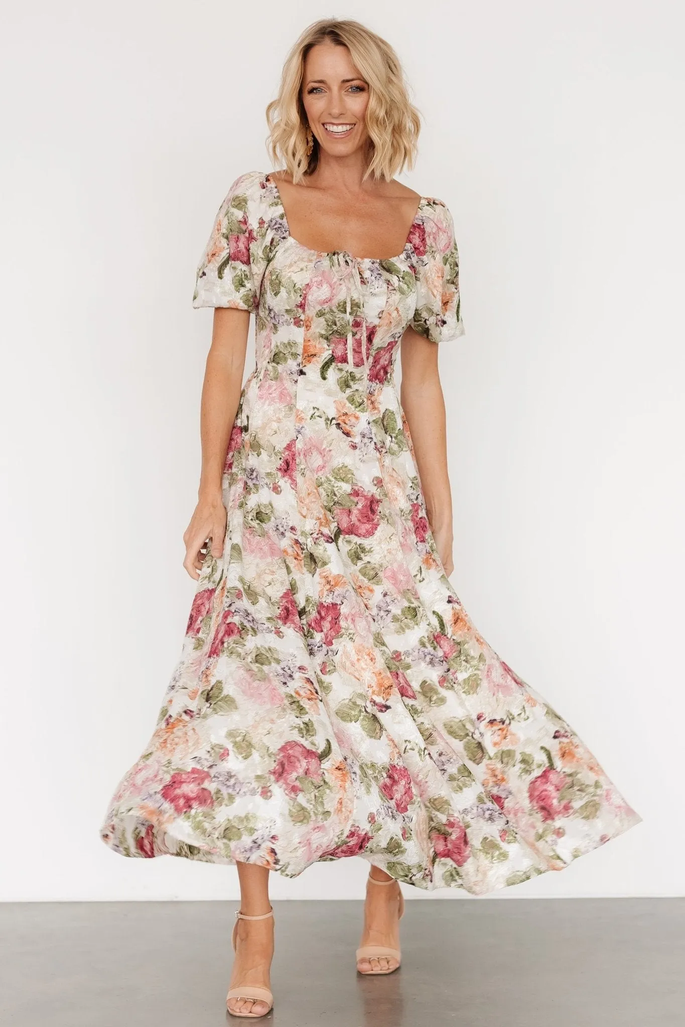Raelynn Maxi Dress | Vintage Floral sold by Baltic Born