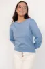 Benson Shimmer Sweater Top | Blue sold by Baltic Born