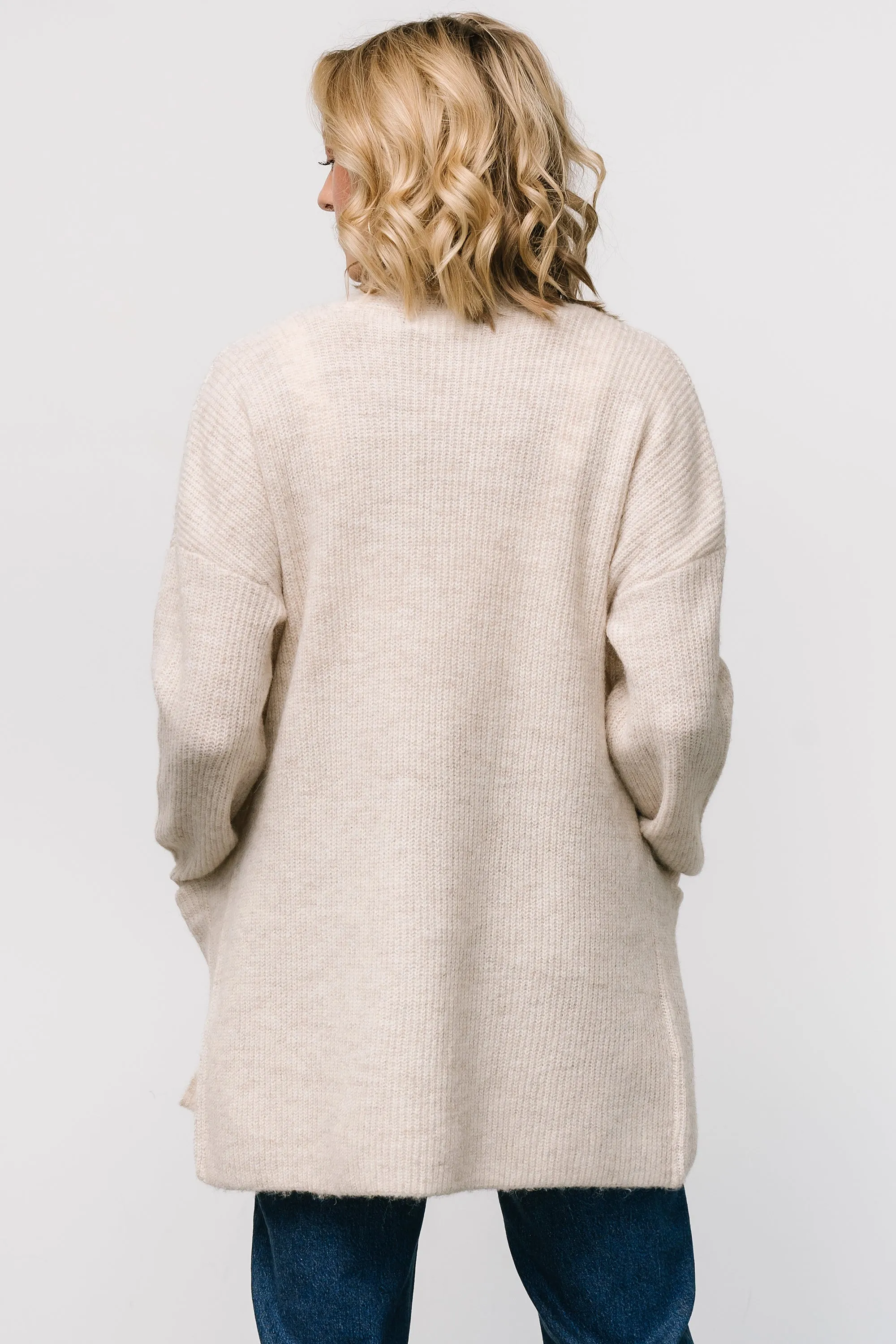 Carianne Knit Cardigan | Natural sold by Baltic Born product image thumbnail 5