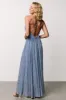 Korley Maxi Dress | Blue Stripe sold by Baltic Born