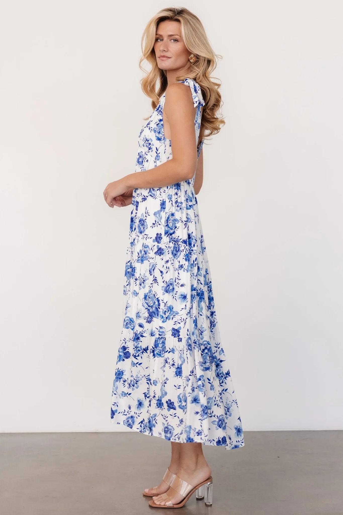 Mariah Tank Dress | Blue Floral sold by Baltic Born product image thumbnail 3