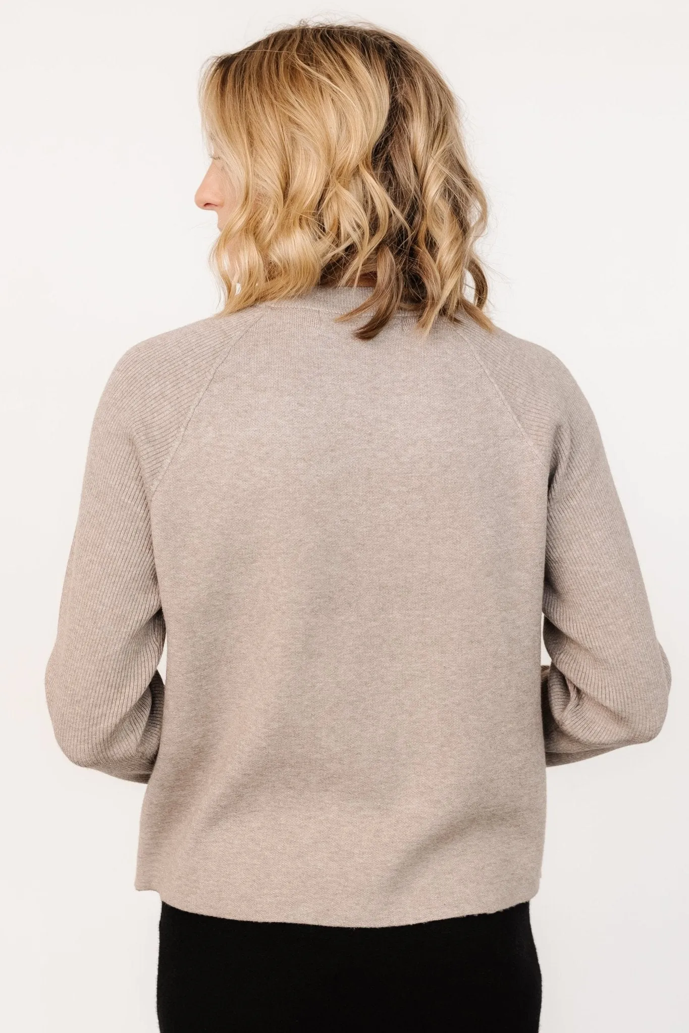 Helena Knit Sweater | Stone sold by Baltic Born product image thumbnail 4