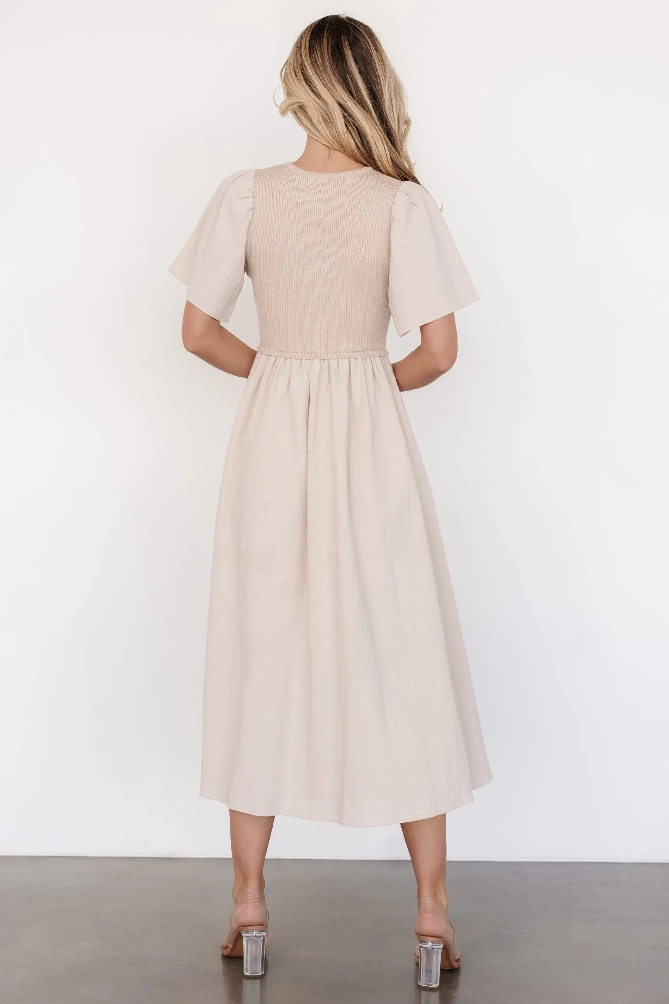 Cici Sweater Dress | Natural sold by Baltic Born product image thumbnail 4