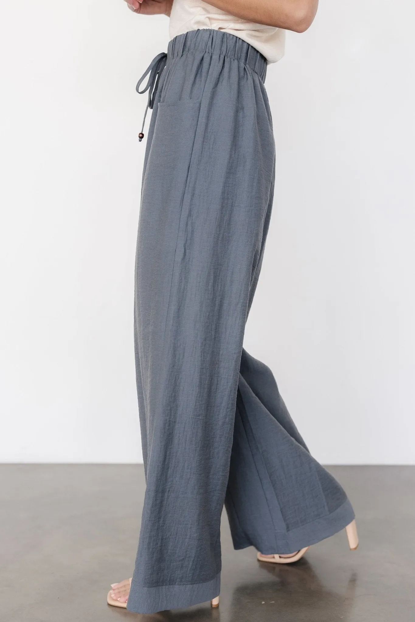 Leza Pants | Slate Blue sold by Baltic Born product image thumbnail 2