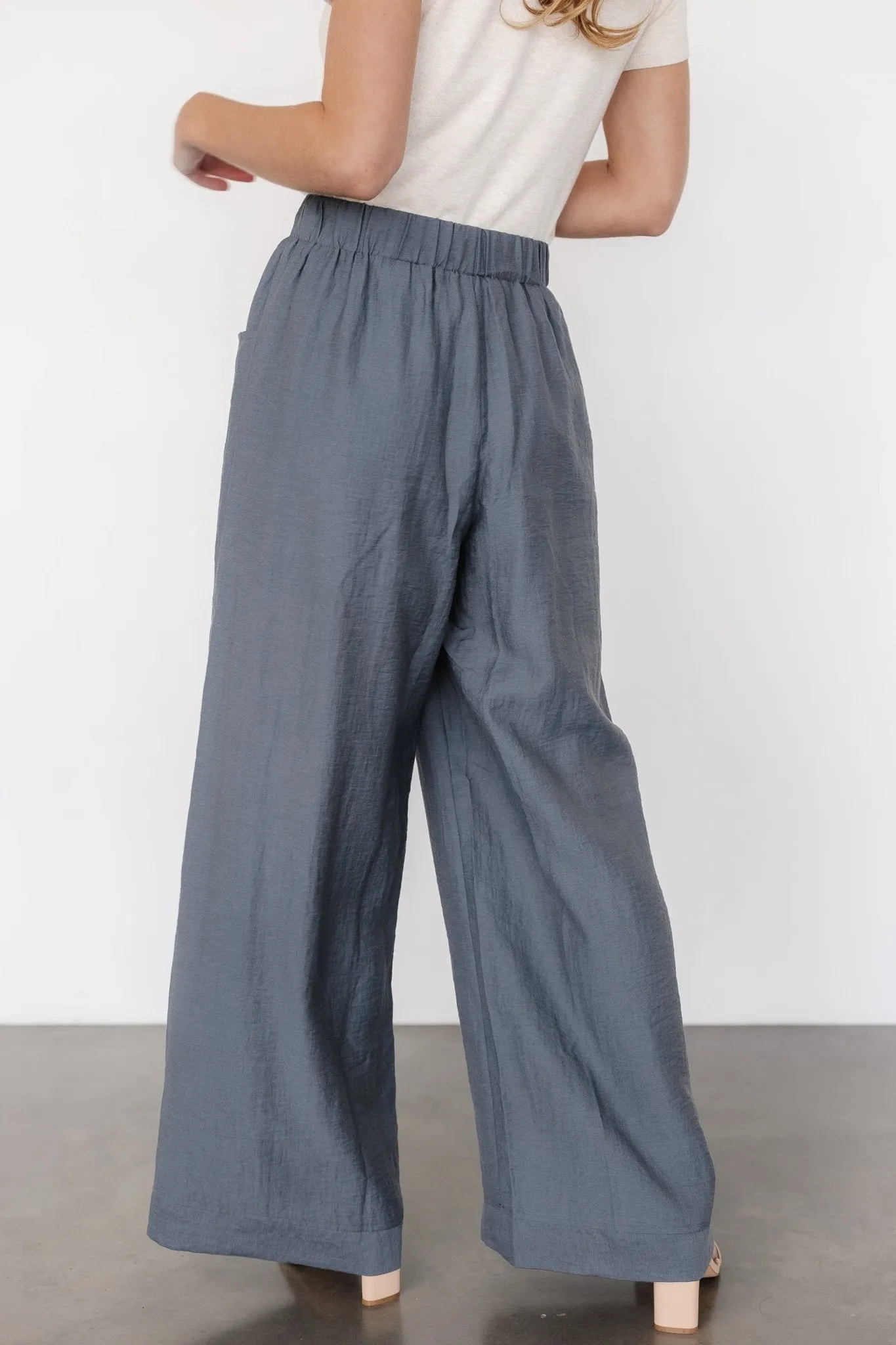Leza Pants | Slate Blue sold by Baltic Born product image thumbnail 4