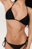 Cove Ruched Bikini Bottom | Black sold by Baltic Born