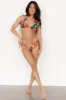Tulum Ruched Bikini Bottom | Multi Print sold by Baltic Born