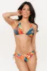 Tulum Ruched Bikini Bottom | Multi Print sold by Baltic Born