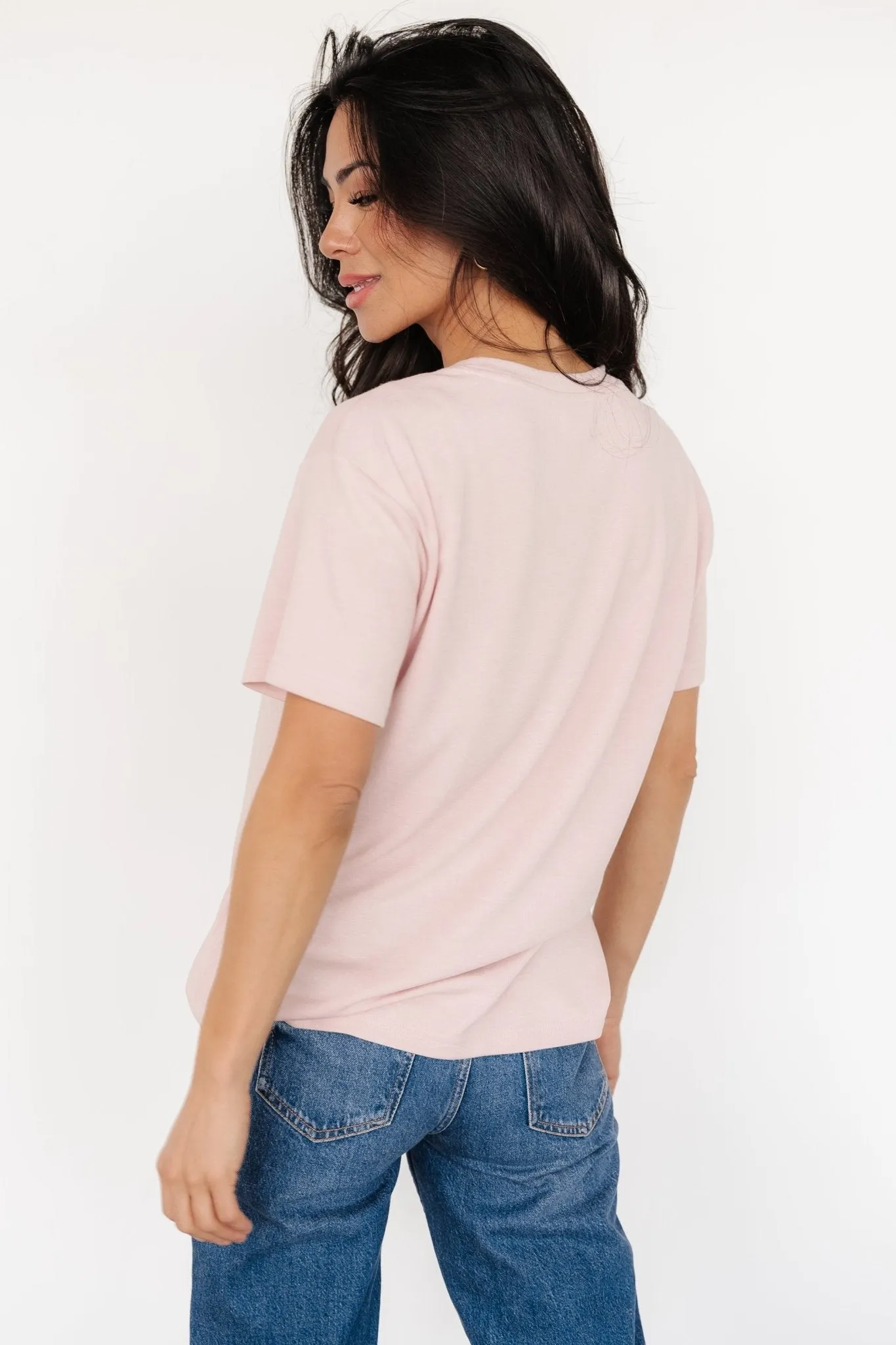 Elliot Relaxed Tee | Blush sold by Baltic Born product image thumbnail 4