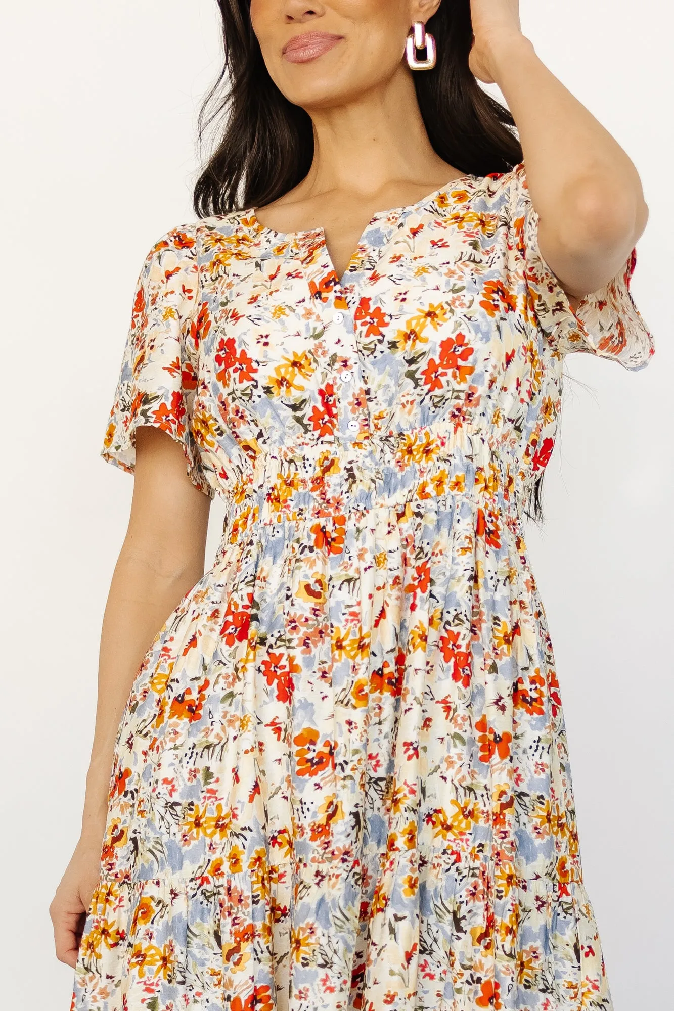 Claudia Maxi Dress | Multi Floral sold by Baltic Born product image thumbnail 2