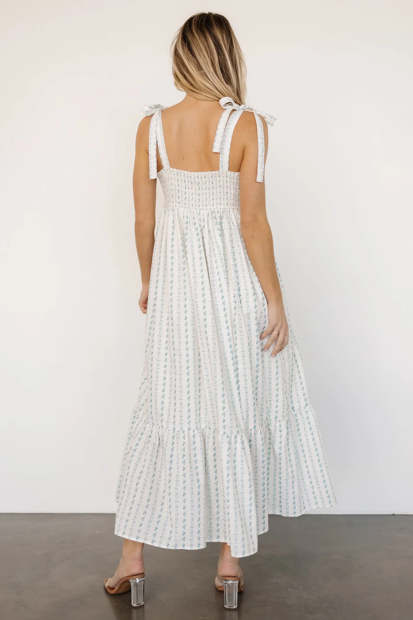 Kennie Maxi Dress | Cream Multi Floral sold by Baltic Born product image thumbnail 4