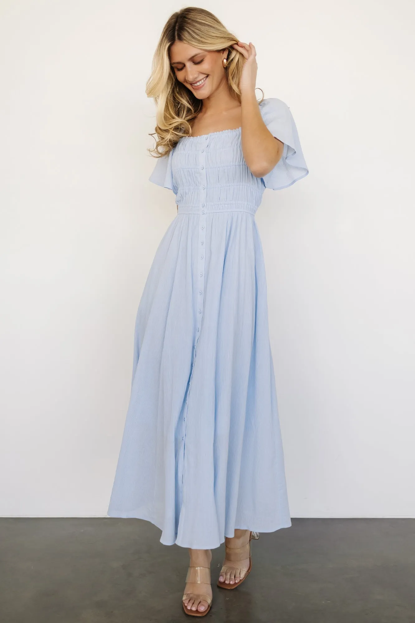 McKay Maxi Dress | Light Blue sold by Baltic Born product image thumbnail 3