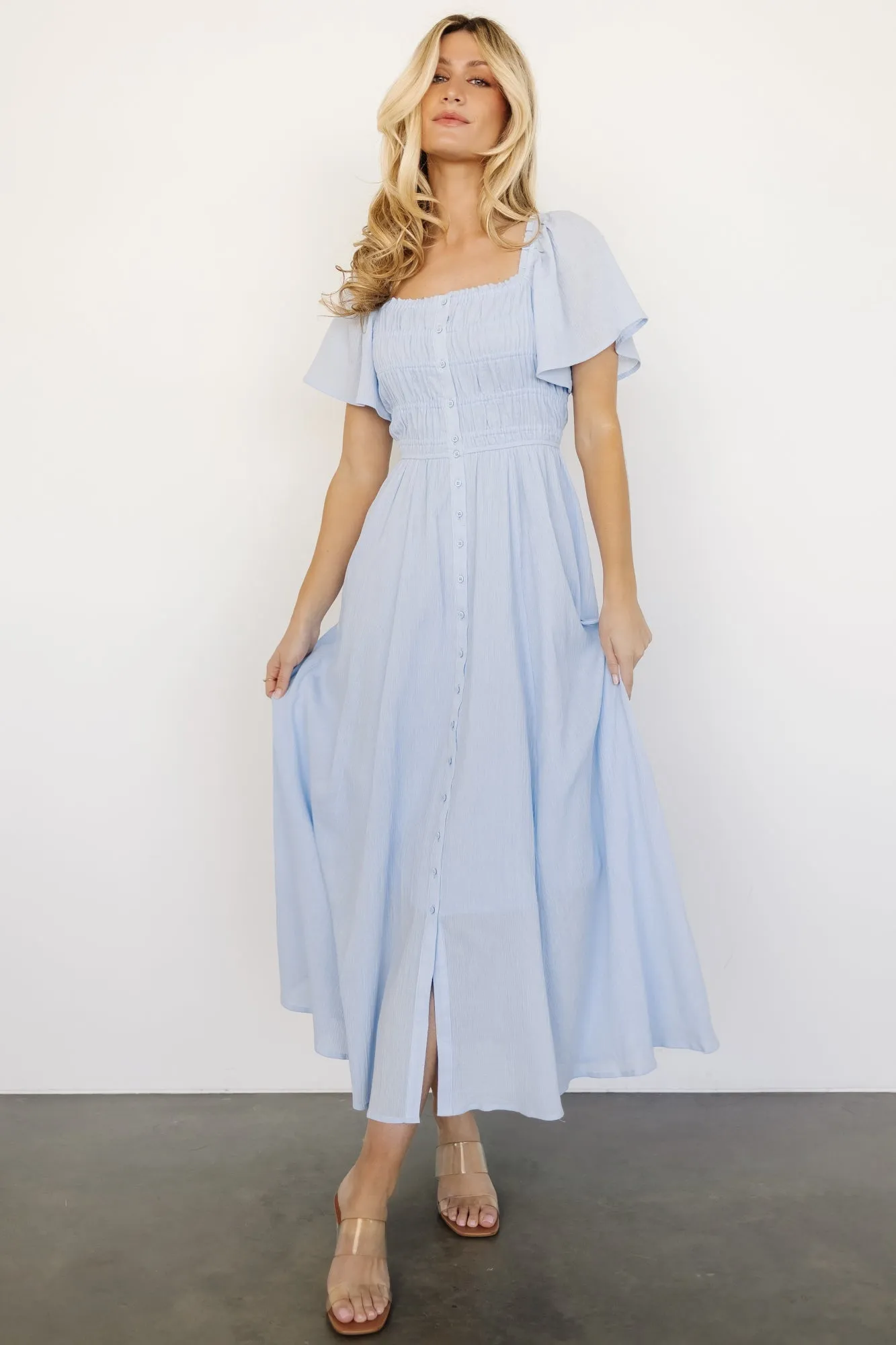 McKay Maxi Dress | Light Blue sold by Baltic Born product image thumbnail 5