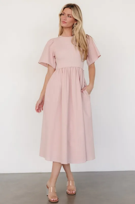 Cici Sweater Dress | Dusty Rose sold by Baltic Born