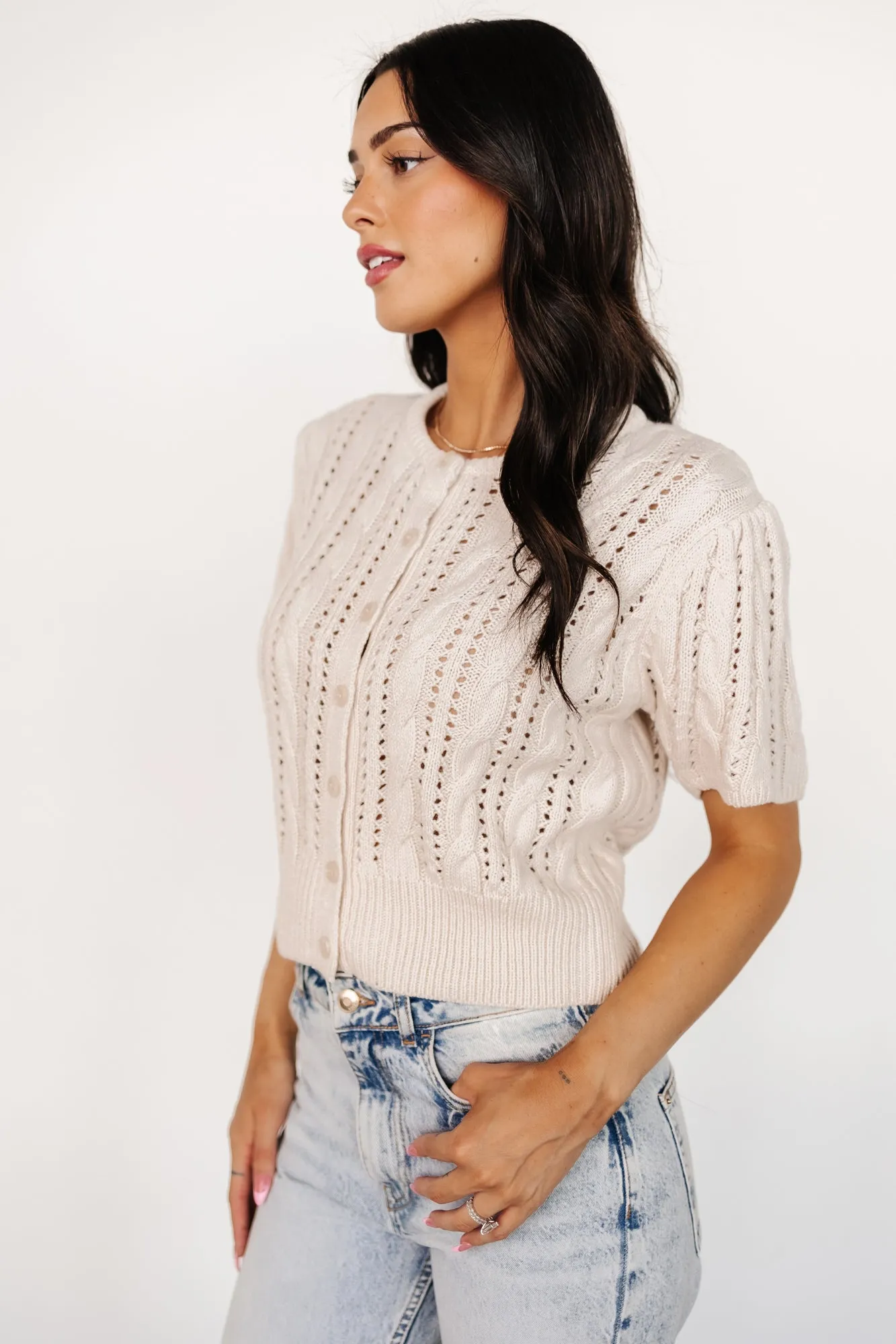 Darby Sweater Top | Cream sold by Baltic Born product image thumbnail 2