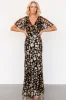 Esme Sequin Dress | Black + Gold sold by Baltic Born