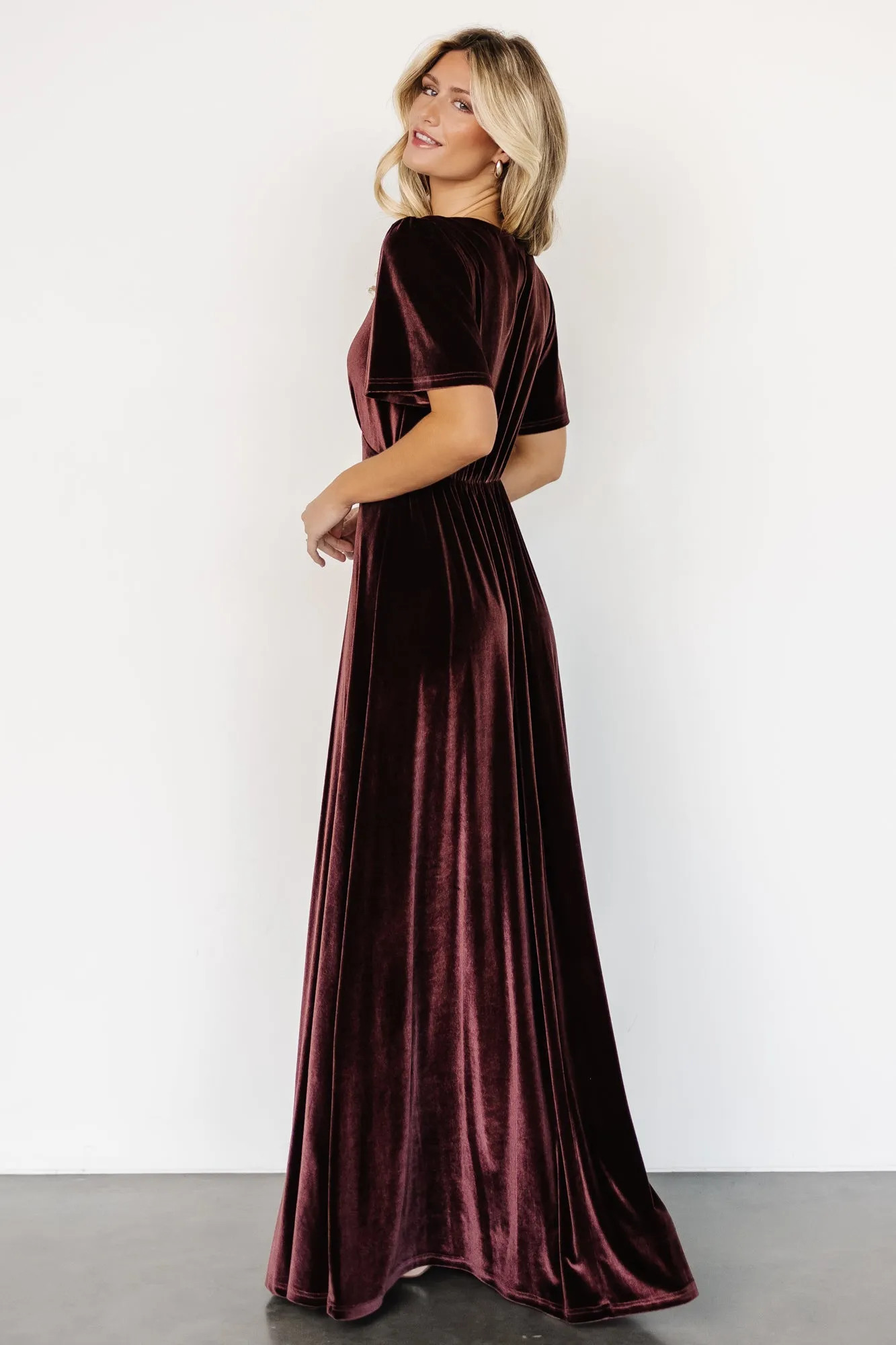 Vivian Velvet Maxi Dress | Clove sold by Baltic Born product image thumbnail 3