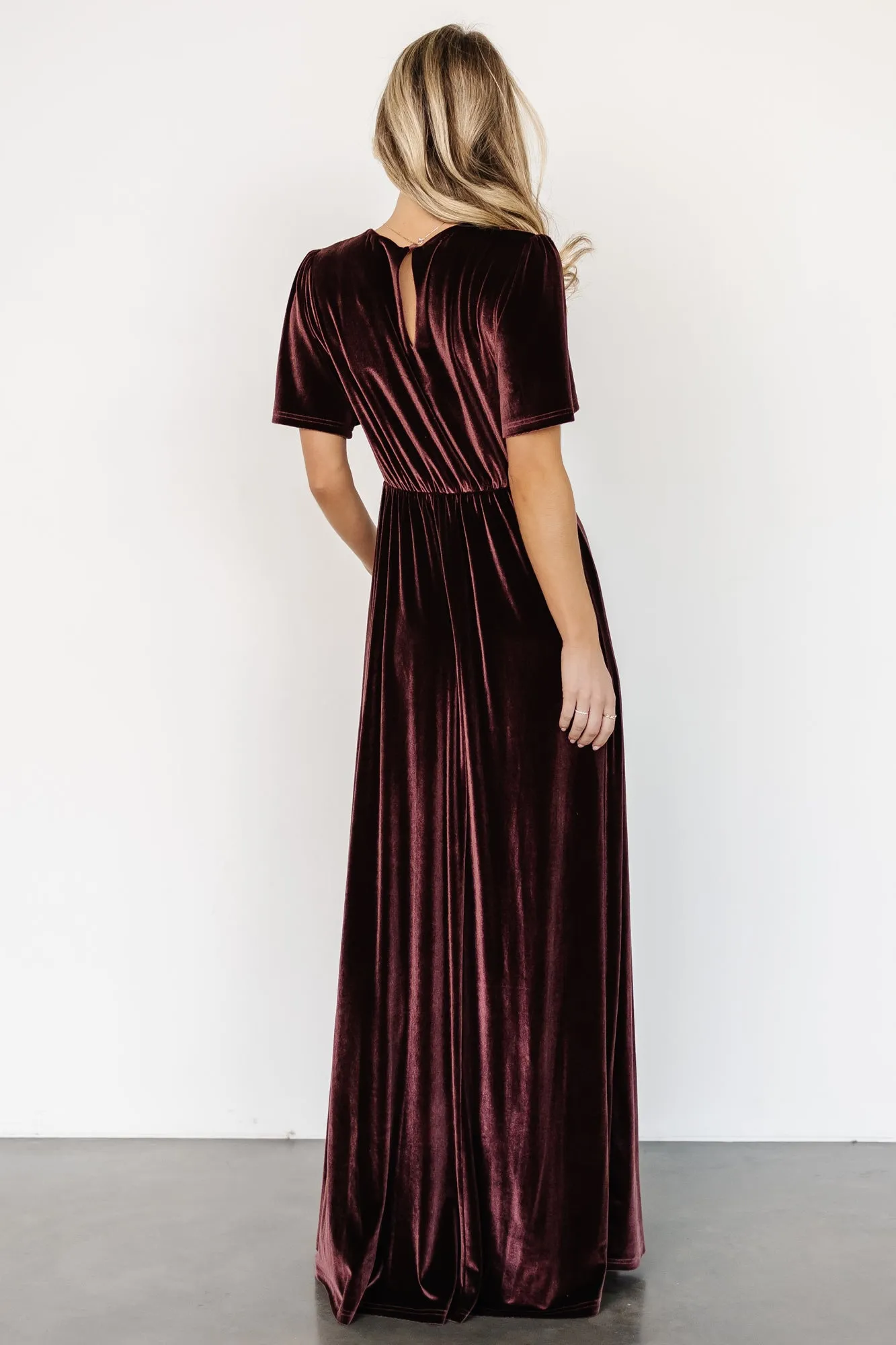 Vivian Velvet Maxi Dress | Clove sold by Baltic Born product image thumbnail 4